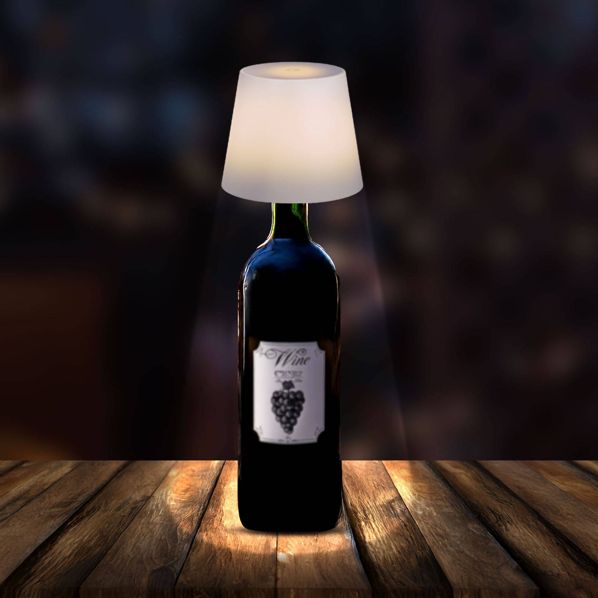 LED Flaschenlampe - Flaschenaufsatz von Monsterzeug