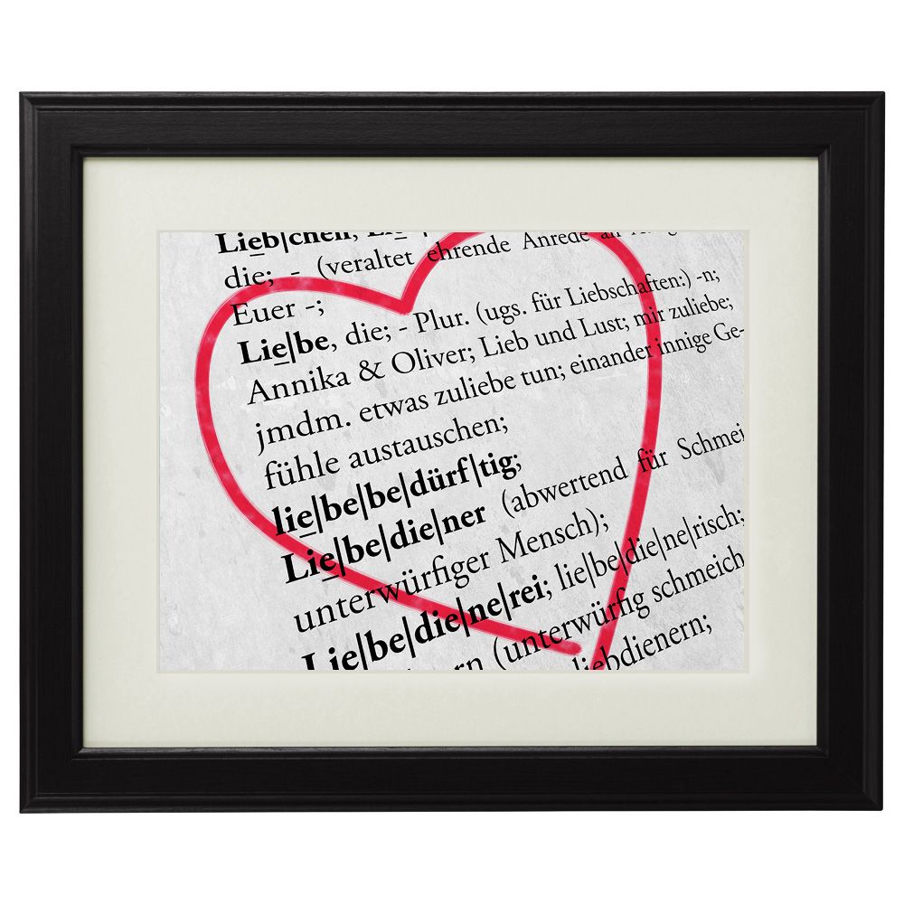 Liebesdefinition - personalisiertes Bild Liebesdefinition - personalisiertes Bild von Monsterzeug