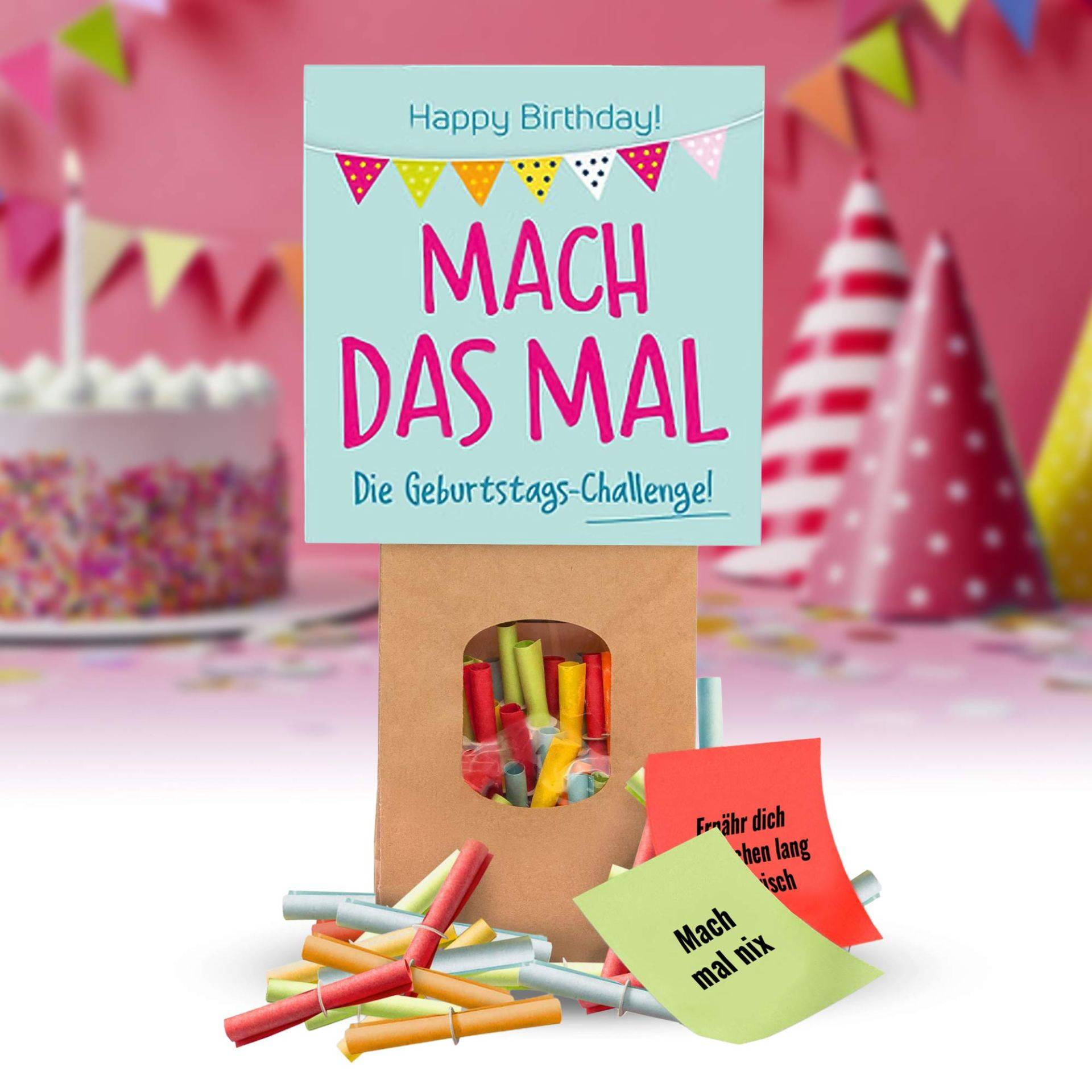 Mach das alles - 50 Lose Geburtstags-Challenge Mach das alles - 50 Lose Geburtstags-Challenge von Monsterzeug
