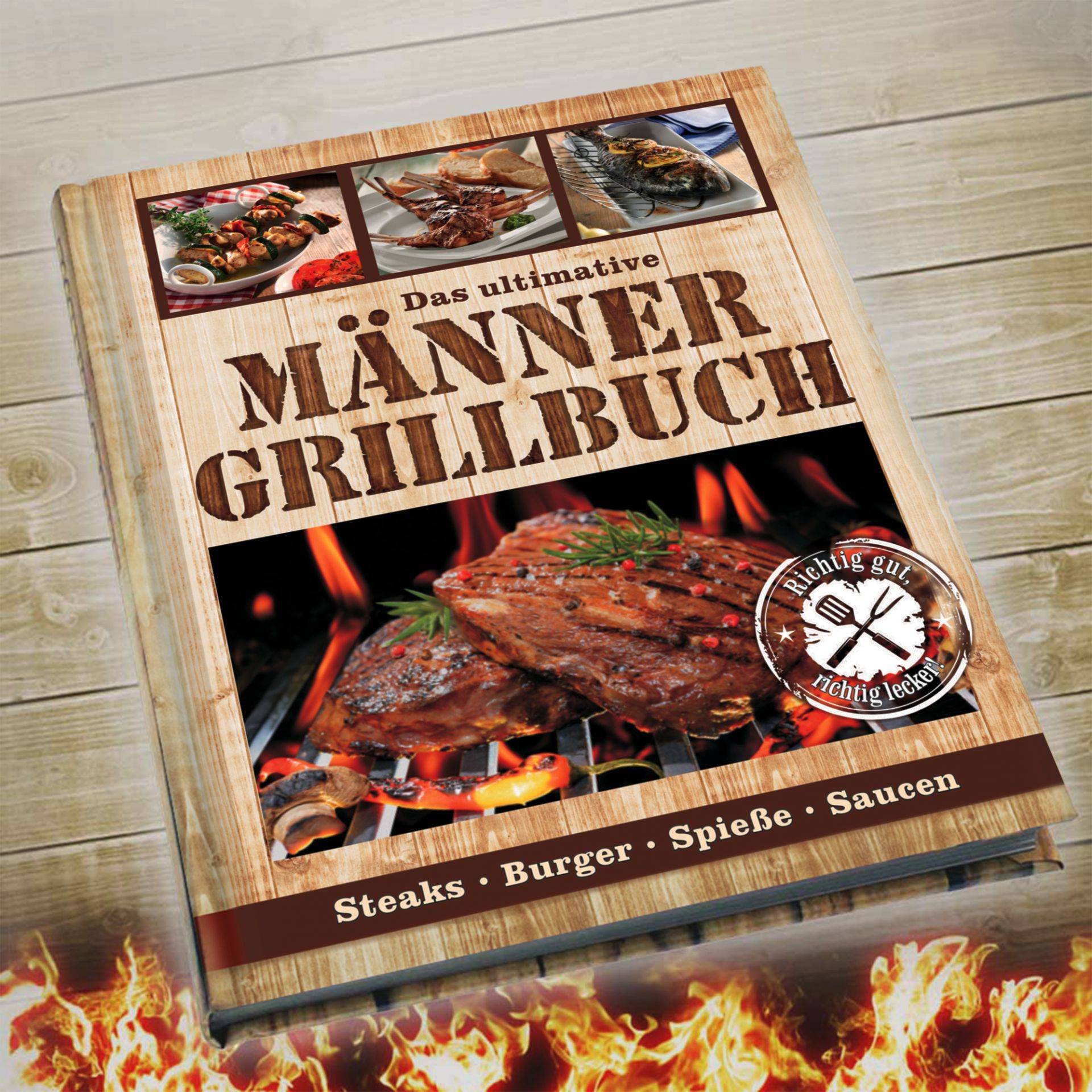Männer Grillbuch Männer Grillbuch von Monsterzeug