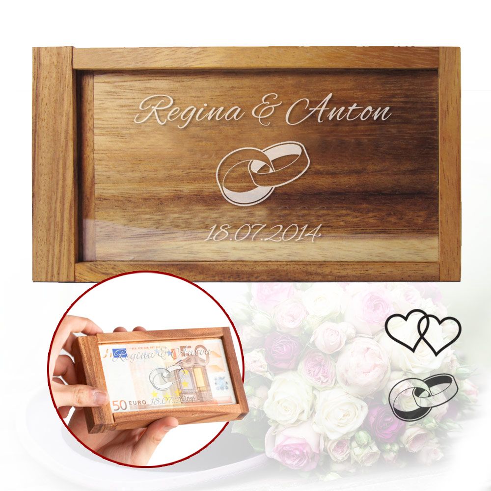 Magische Geldgeschenkbox zur Hochzeit Magische Geldgeschenkbox zur Hochzeit von Monsterzeug
