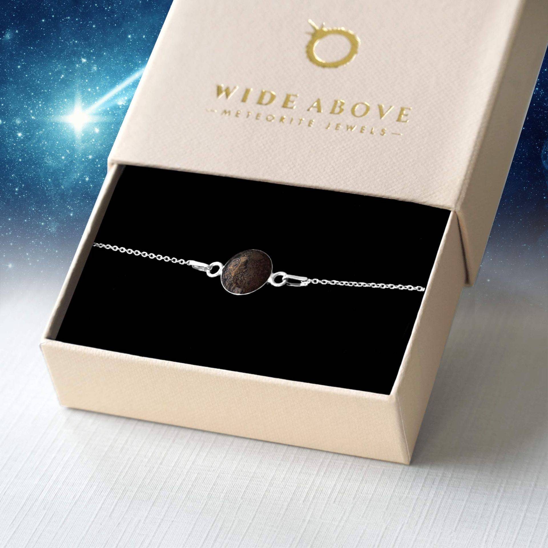Meteorit Silber Armband - Echter Sternenschmuck Meteorit Silber Armband - Echter Sternenschmuck von Monsterzeug