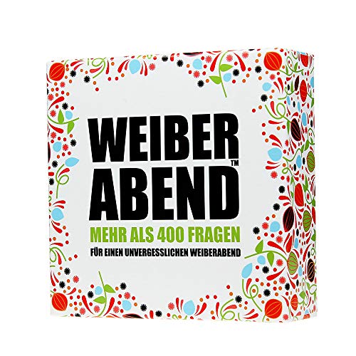 Monsterzeug Partyspiel Weiberabend XL, Kartenspiel für Frauen mit 400 spannenden Fragen, Gesellschaftsspiel für Mädelsabende mit Freundinnen Monsterzeug Partyspiel Weiberabend XL, Kartenspiel für Frauen mit 400 spannenden Fragen, Gesellschaftsspiel für Mädelsabende mit Freundinnen von Monsterzeug