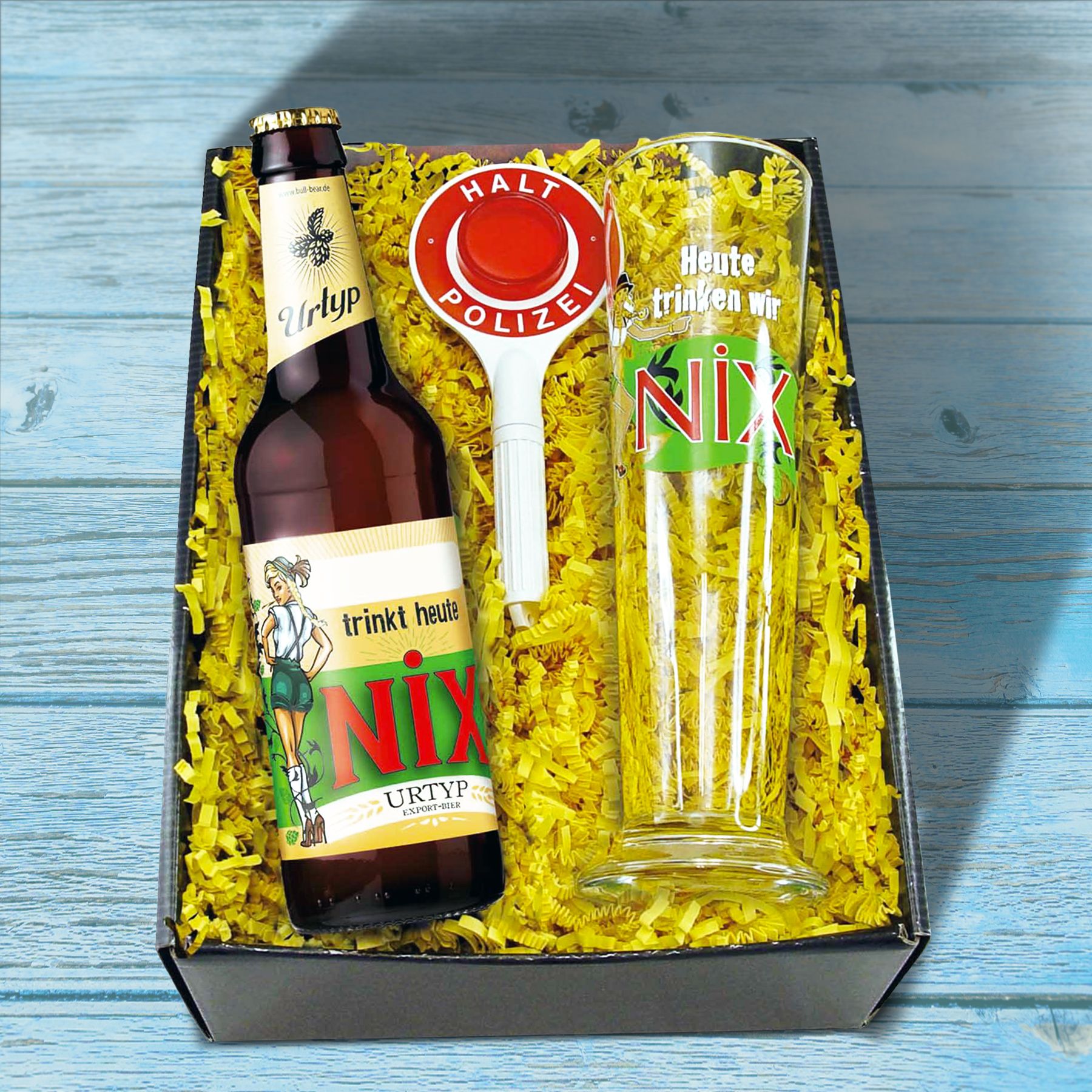 NiX im Glas - Biergeschenk Box NiX im Glas - Biergeschenk Box von Monsterzeug