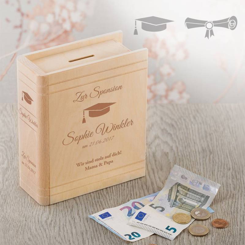 Personalisiertes Sparbuch zur Sponsion Personalisiertes Sparbuch zur Sponsion von Monsterzeug