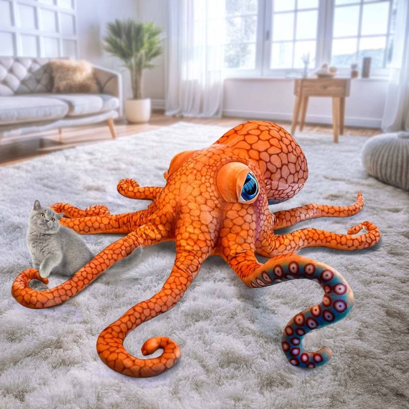 Riesen Oktopus - Kuscheltier & Kissen von Monsterzeug