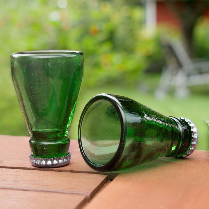 Schnapsgläser Bierflasche - 2er Set von Monsterzeug