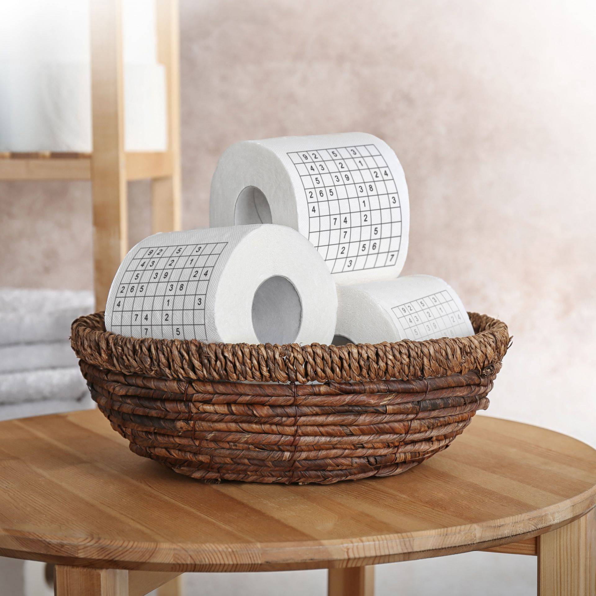 Sudoku Toilettenpapier - 3er Set Sudoku Toilettenpapier - 3er Set von Monsterzeug