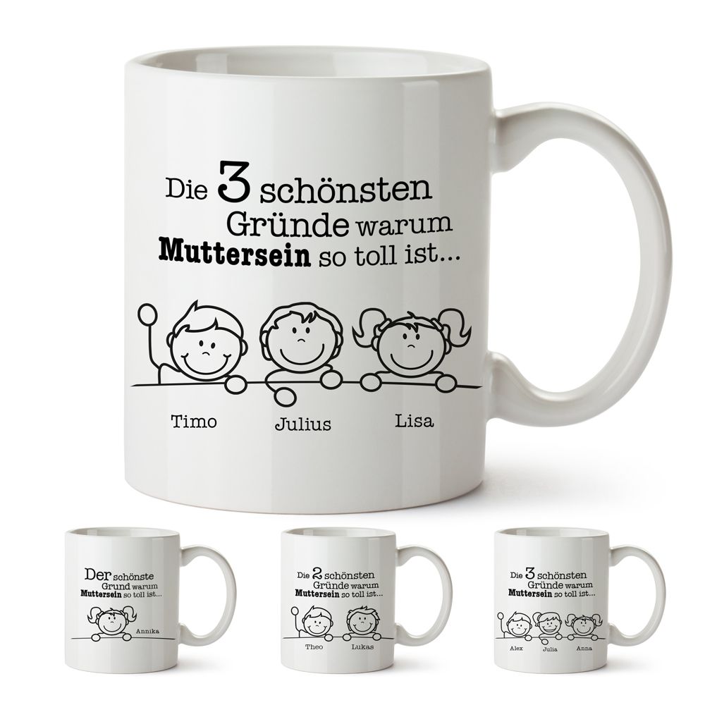 Tasse - Warum Muttersein so toll ist Tasse - Warum Muttersein so toll ist von Monsterzeug