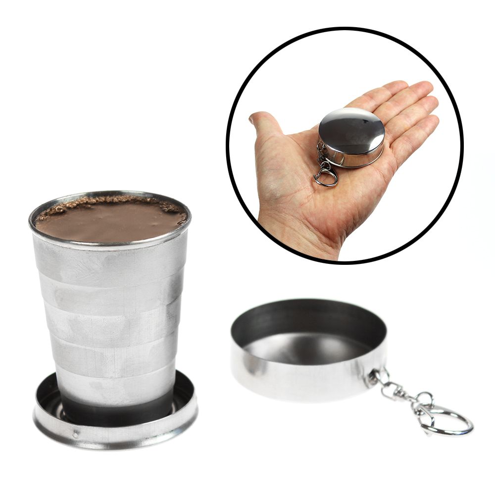 Teleskop Shotbecher mit Schlüsselanhänger Teleskop Shotbecher mit Schlüsselanhänger von Monsterzeug