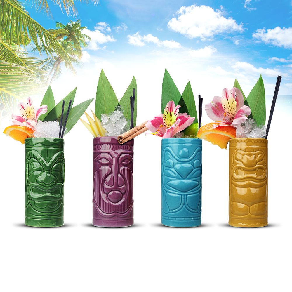 Tiki Becher - 4er Set Tiki Becher - 4er Set von Monsterzeug
