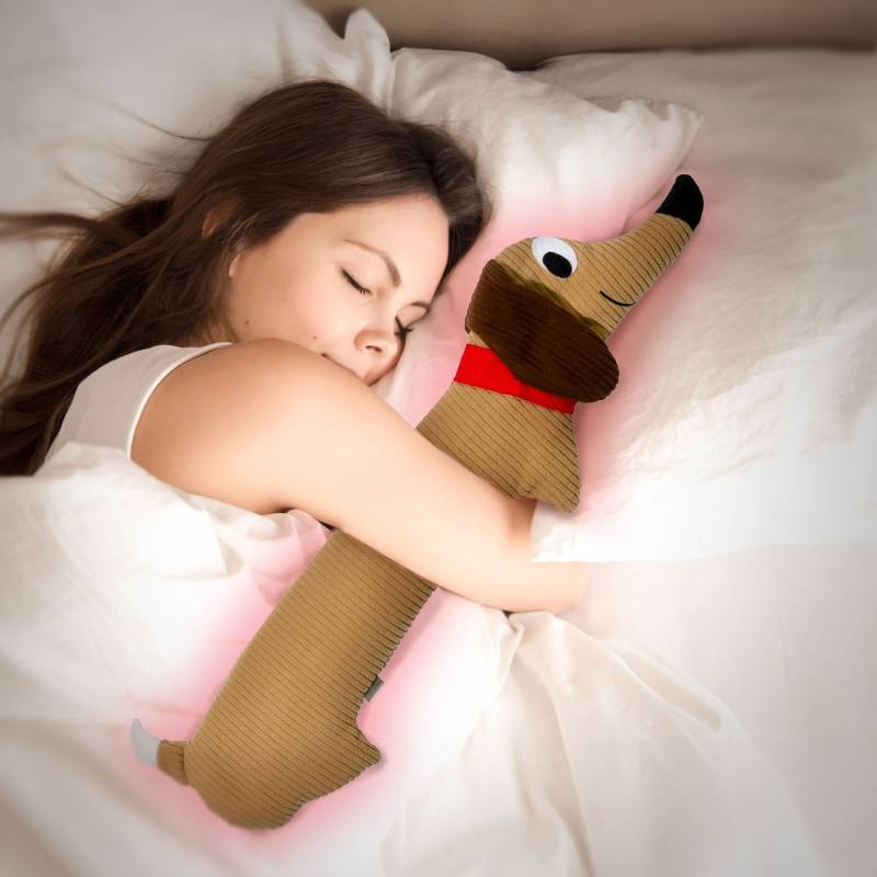 Wärmekissen - Dackel Kuscheltier von Monsterzeug