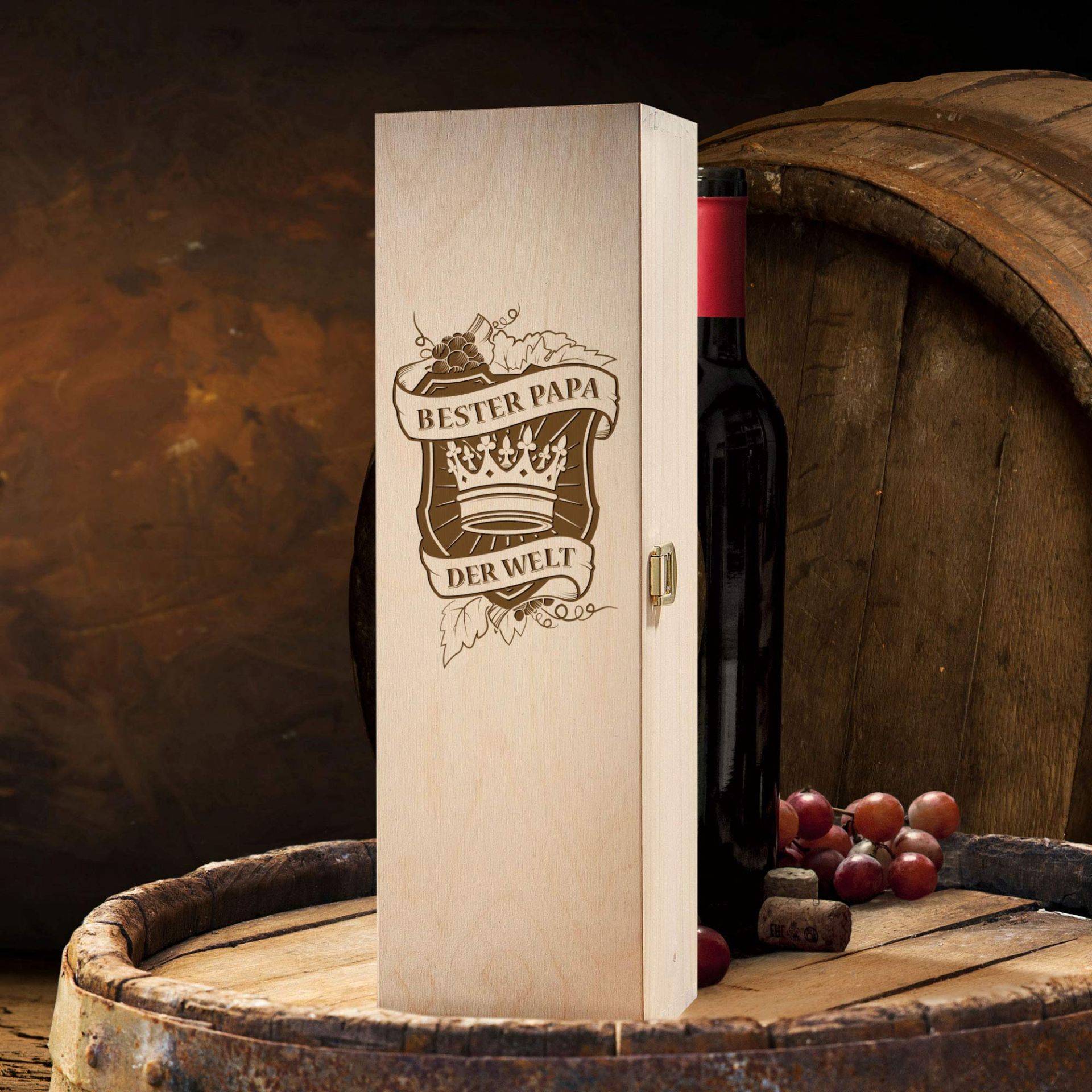 Weinkiste - Bester Papa Weinkiste - Bester Papa von Monsterzeug