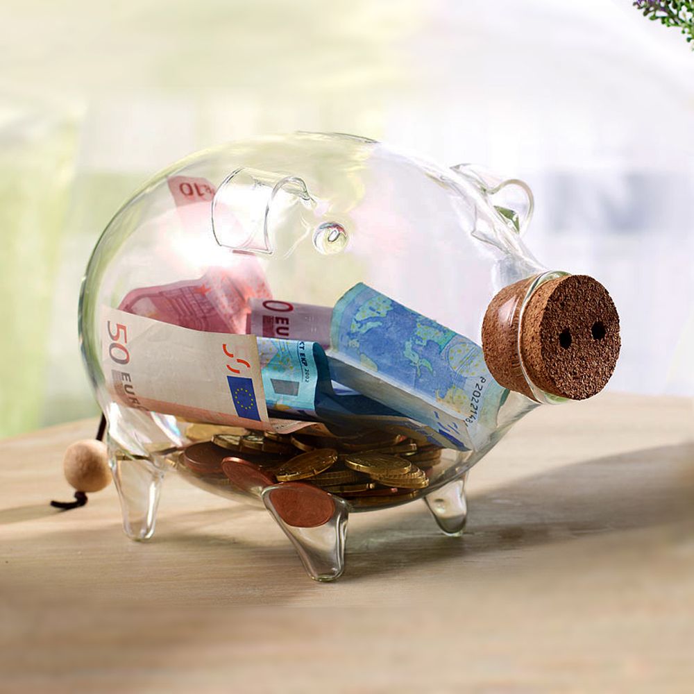 XXL Sparschwein aus Glas von Monsterzeug