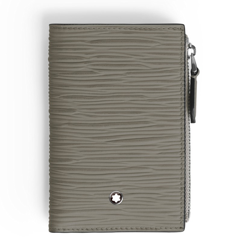 Montblanc 4810 Brieftasche Mini 6cc Medium Grey von Montblanc