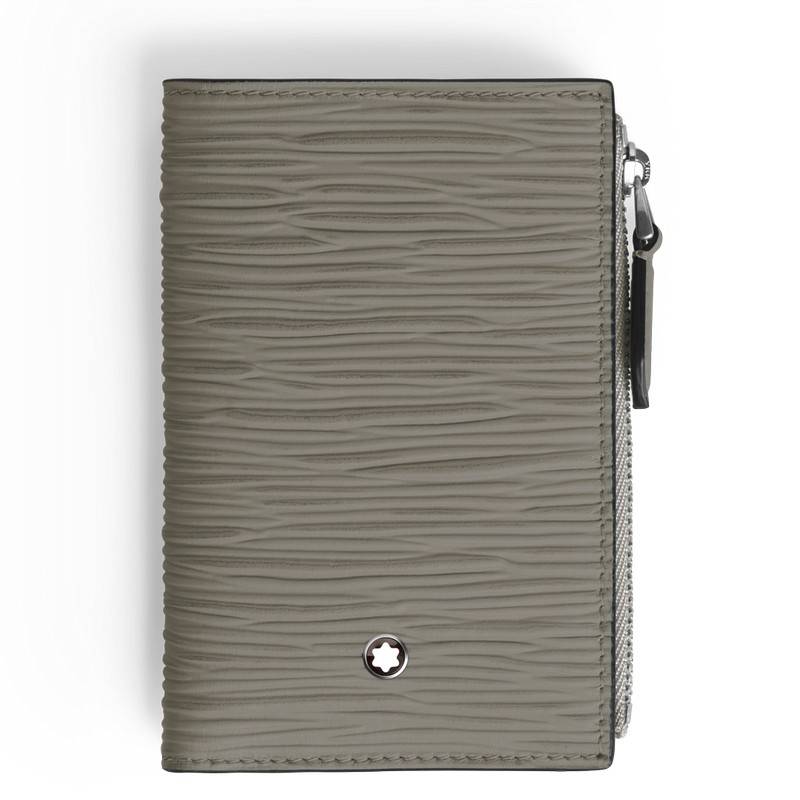 Montblanc 4810 Brieftasche Mini 6cc Medium Grey von Montblanc