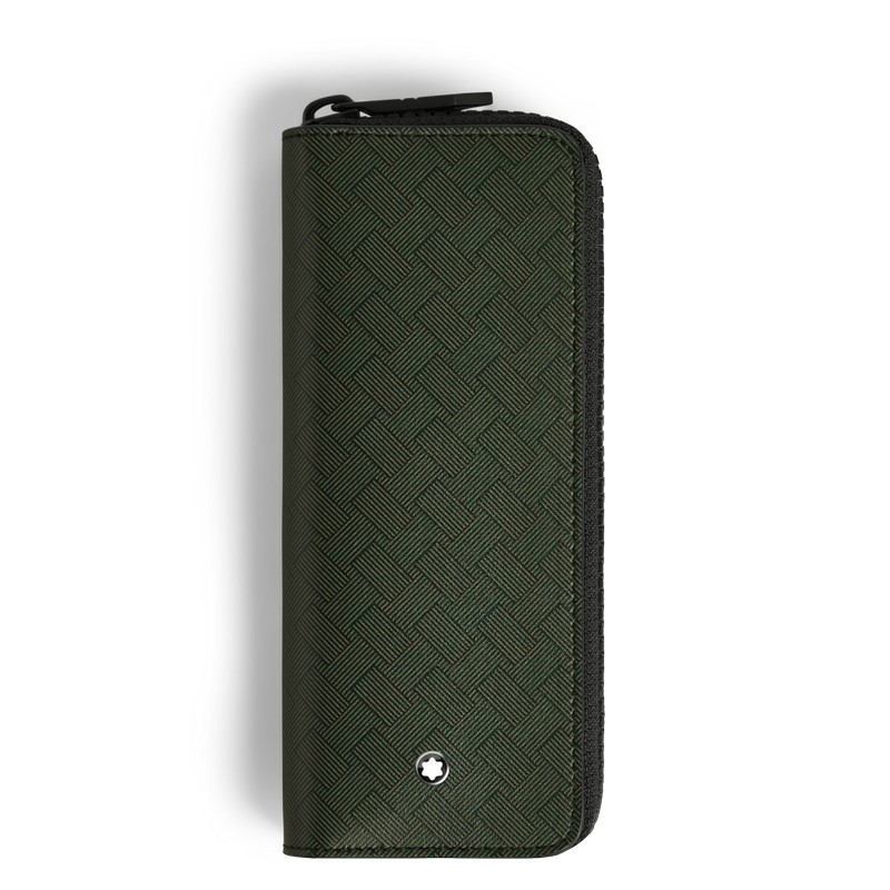 Montblanc Extreme 3.0 Etui für zwei Schreibgeräte mit Reißverschluss Khaki Montblanc Extreme 3.0 Etui für zwei Schreibgeräte mit Reißverschluss Khaki von Montblanc
