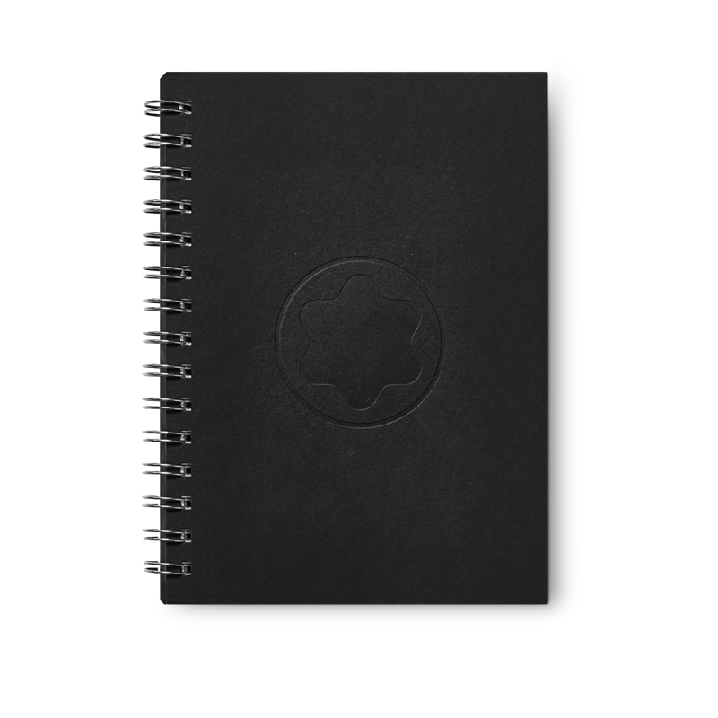 Montblanc Fine Stationery Notebook #146 Refill Spiralbindung Liniert Schwarz von Montblanc