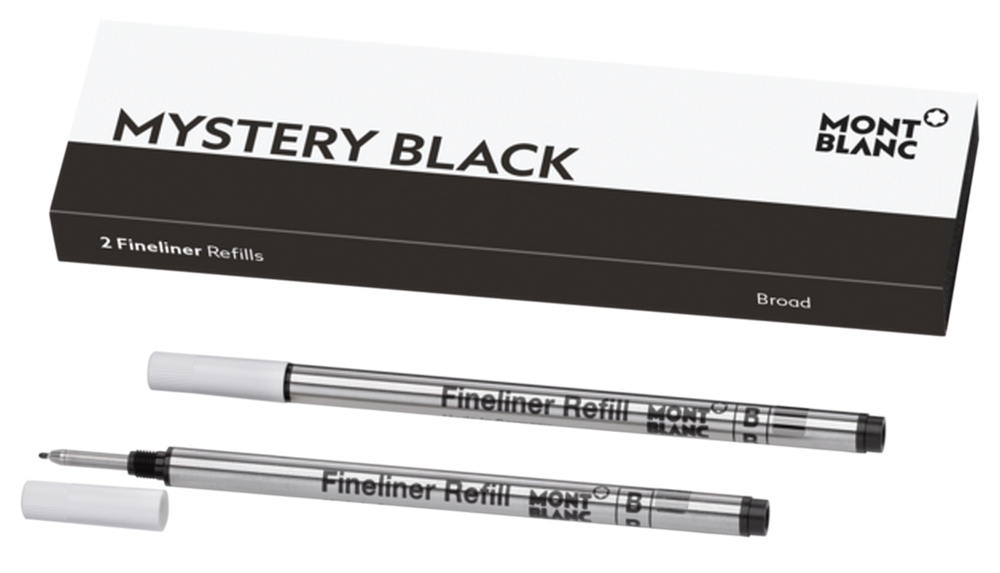 Montblanc Fineliner-Minen Mystery Black B 2 Stk. von Montblanc