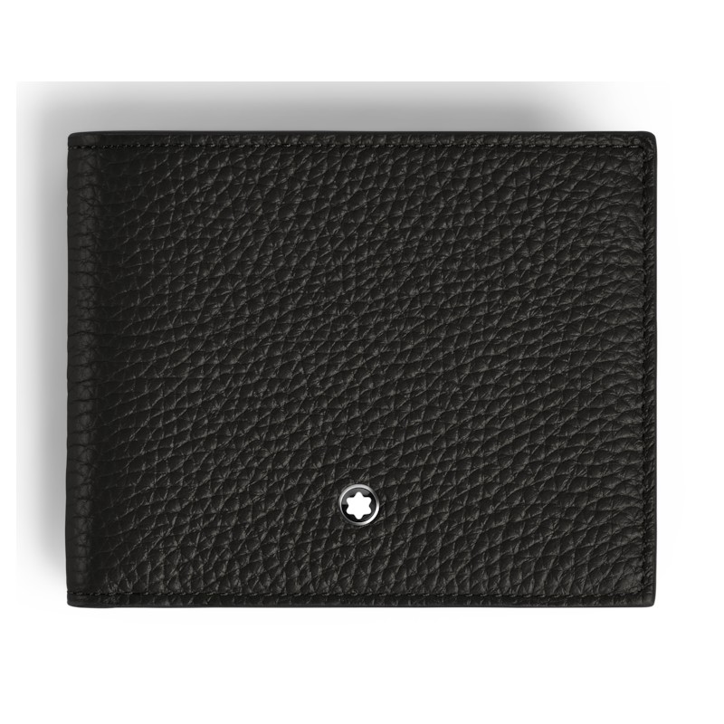 Montblanc Grain Brieftasche 4cc mit Münzfach Schwarz von Montblanc