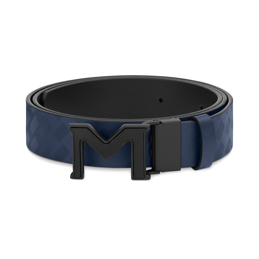 Montblanc Gürtel Extreme 3.0 mit M-Schließe blau/schwarz 35 mm Montblanc Gürtel Extreme 3.0 mit M-Schließe blau/schwarz 35 mm von Montblanc