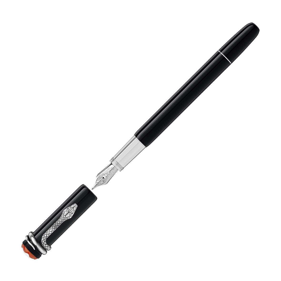 Montblanc Heritage Rouge & Noir Black Füllfederhalter M von Montblanc
