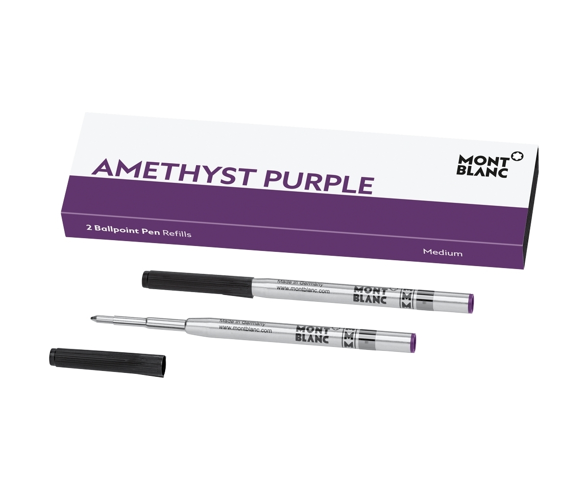 Montblanc Kugelschreibermine Amethyst Purple M 2 Stk. von Montblanc