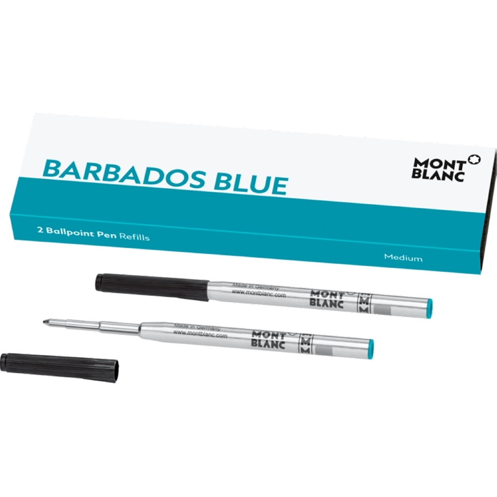 Montblanc Kugelschreibermine Barbados Blue M 2 St./Pack von Montblanc
