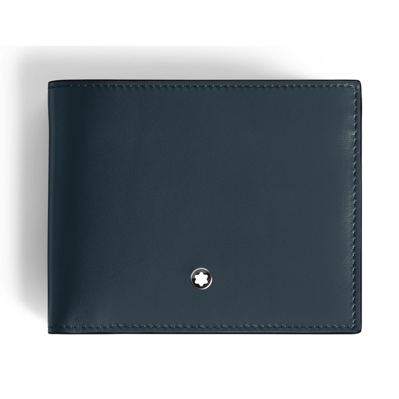 Montblanc Meisterstück Brieftasche 6cc Velvet Blue von Montblanc