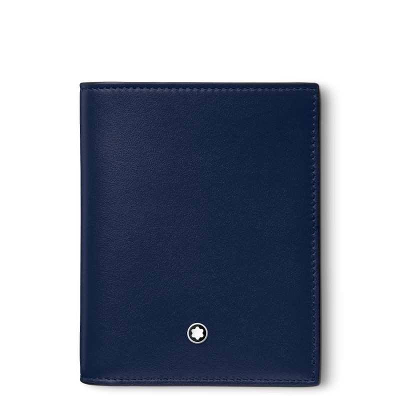 Montblanc Meisterstück Brieftasche Compact 6cc Ink Blue Montblanc Meisterstück Brieftasche Compact 6cc Ink Blue von Montblanc