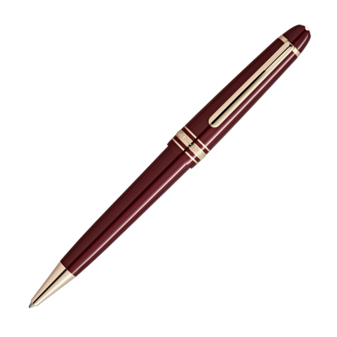 Montblanc Meisterstück Burgundy Red Midsize Kugelschreiber von Montblanc