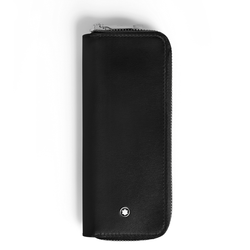 Montblanc Meisterstück Etui für zwei Schreibgeräte mit Reißverschluss Schwarz von Montblanc