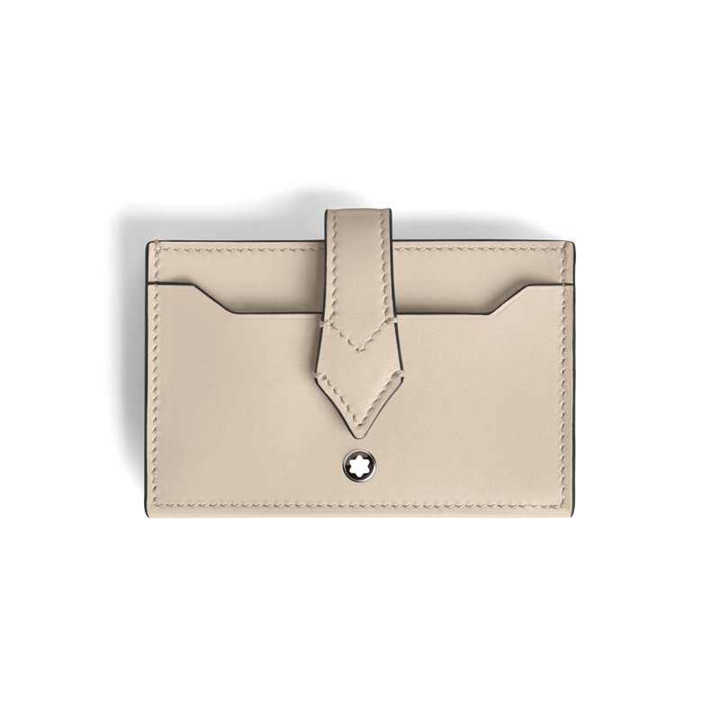 Montblanc Meisterstück Kartenetui mit Lasche 5cc Cloudy Beige Montblanc Meisterstück Kartenetui mit Lasche 5cc Cloudy Beige von Montblanc