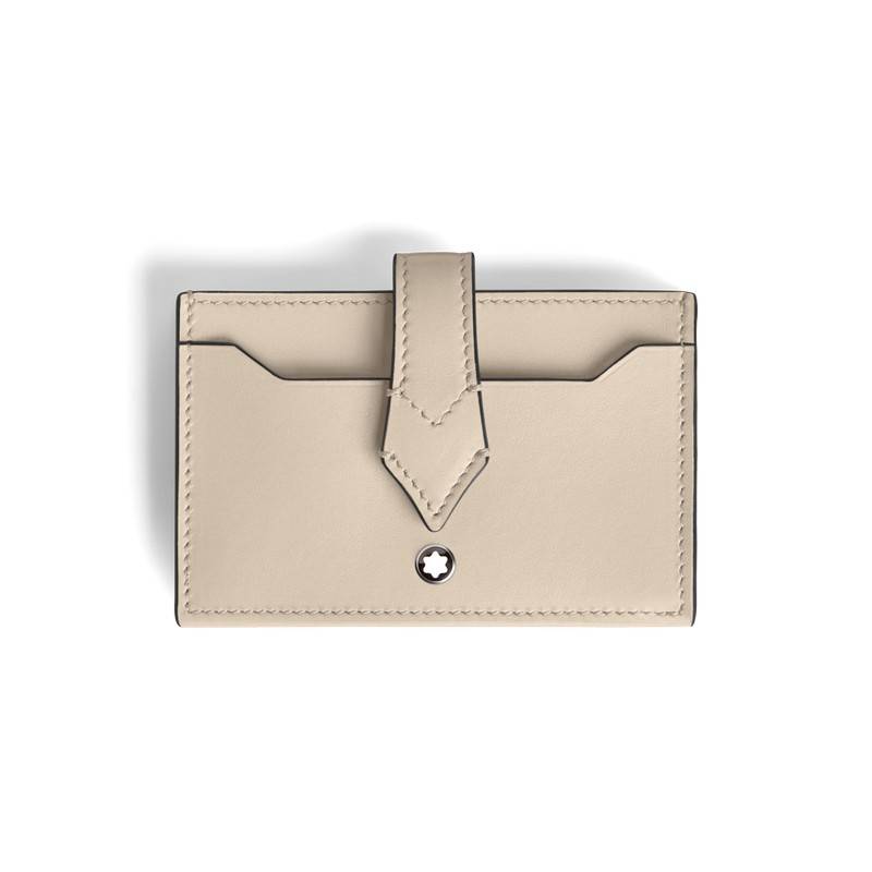 Montblanc Meisterstück Kartenetui mit Lasche 5cc Cloudy Beige von Montblanc