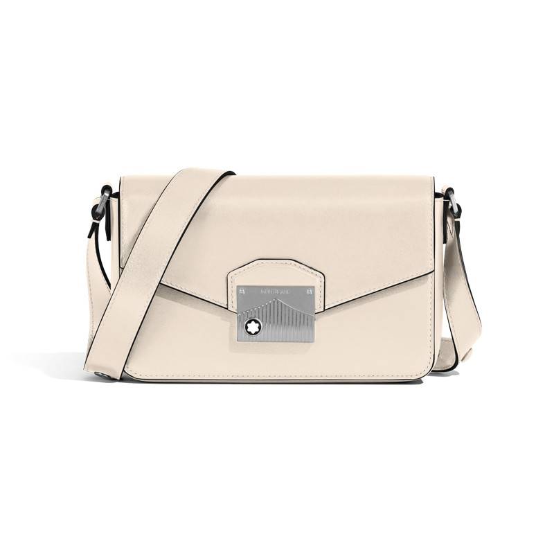 Montblanc Meisterstück Messenger Bag Mini Cloudy Beige von Montblanc