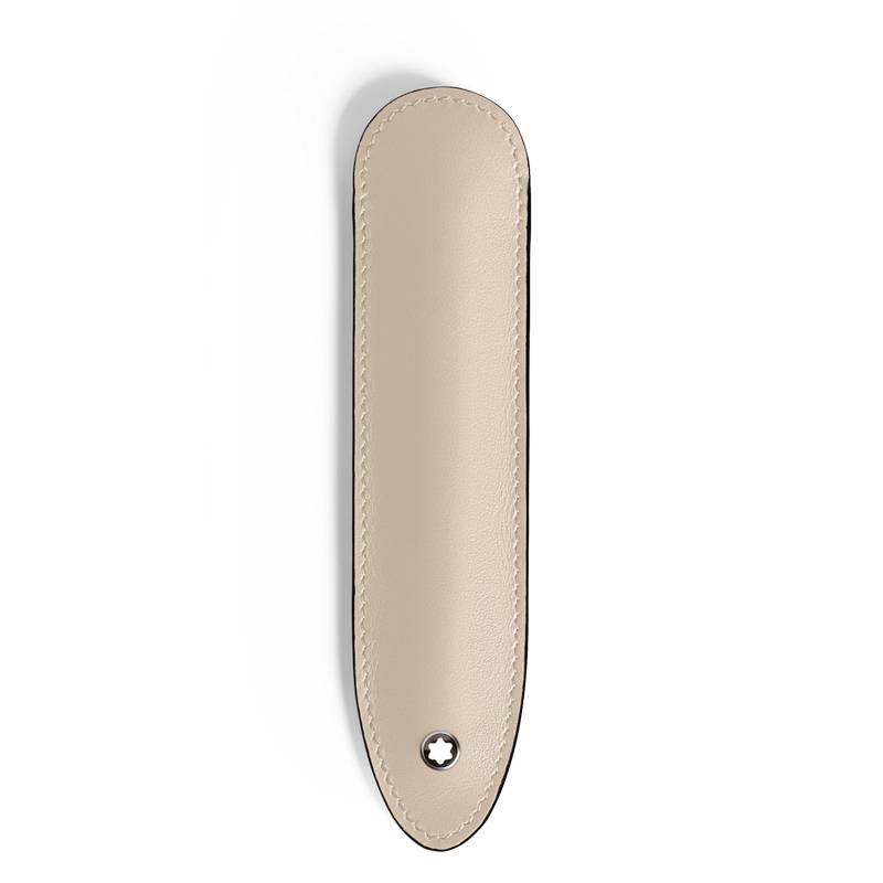Montblanc Meisterstück Pen Sleeve für ein Schreibgerät Cloudy Beige von Montblanc