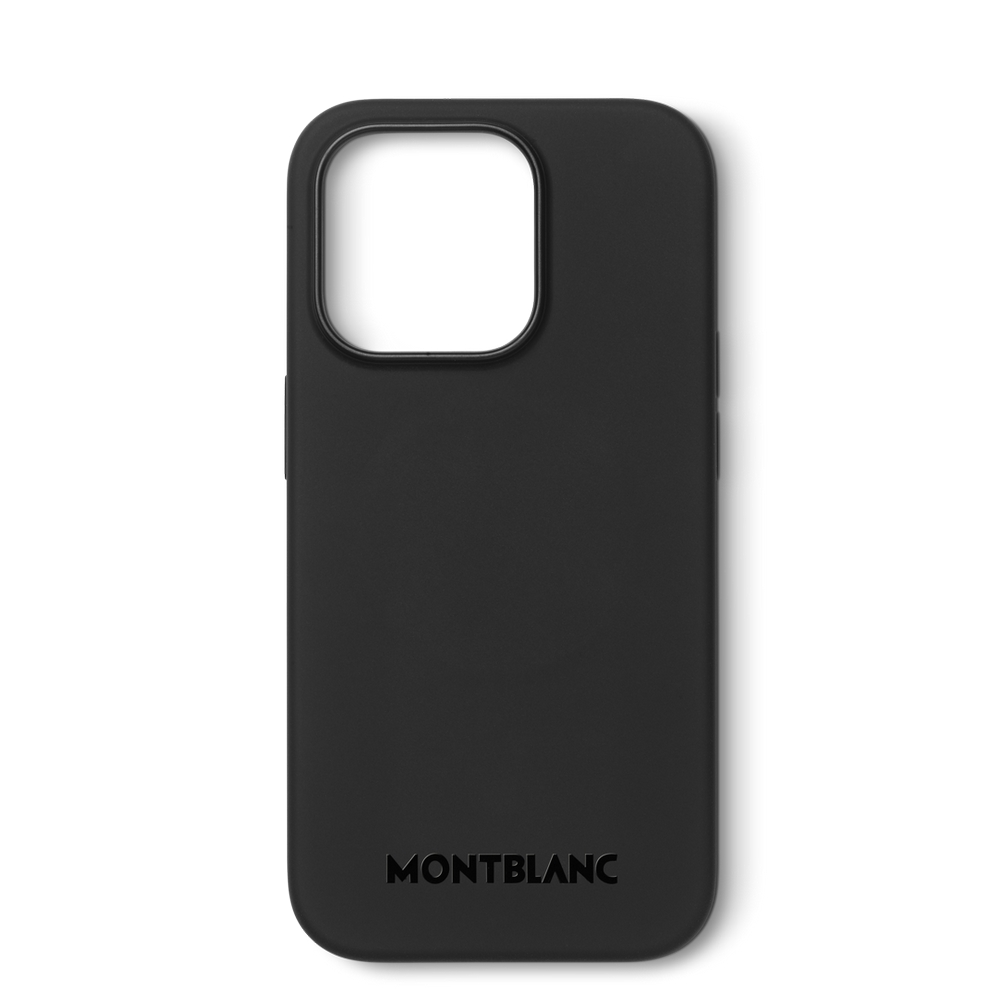 Montblanc Meisterstück Selection Smartphone Hülle Hardcover schwarz für iPhone 15 Pro von Montblanc