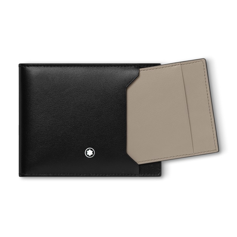 Montblanc Meisterstück Selection Soft Brieftasche 6cc mit Kartenetui Schwarz/Dusty Grey Montblanc Meisterstück Selection Soft Brieftasche 6cc mit Kartenetui Schwarz/Dusty Grey von Montblanc