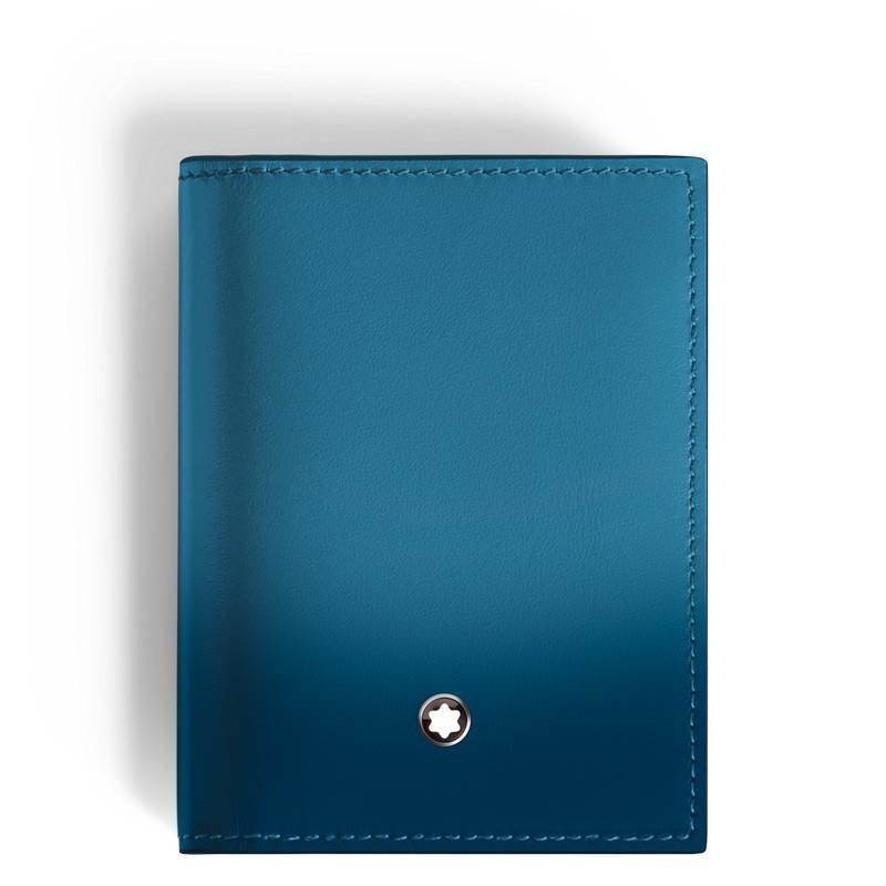 Montblanc Meisterstück Sfumato Kartenetui 4cc Smoky Blue von Montblanc