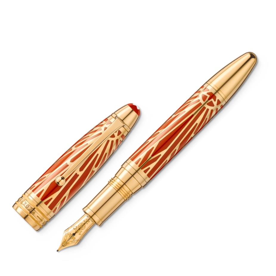 Montblanc Meisterstück The Origin Solitaire LeGrand Füllfederhalter Coral F von Montblanc