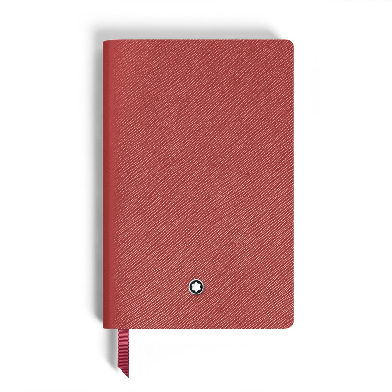 Montblanc Notizbuch Sartorial Klein Liniert Brick Red von Montblanc