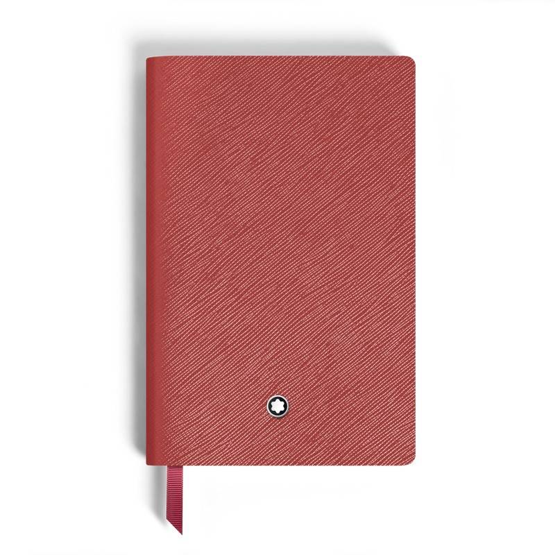 Montblanc Notizbuch Sartorial Klein Liniert Brick Red von Montblanc