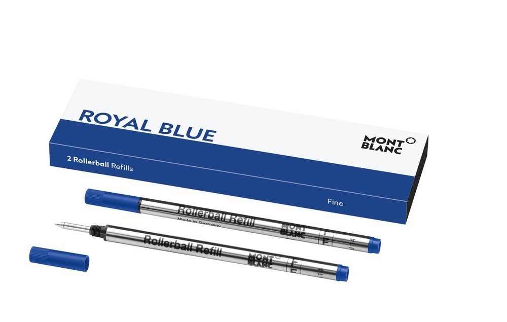 Montblanc Rollerballmine Royal Blue F 2 Stk. von Montblanc