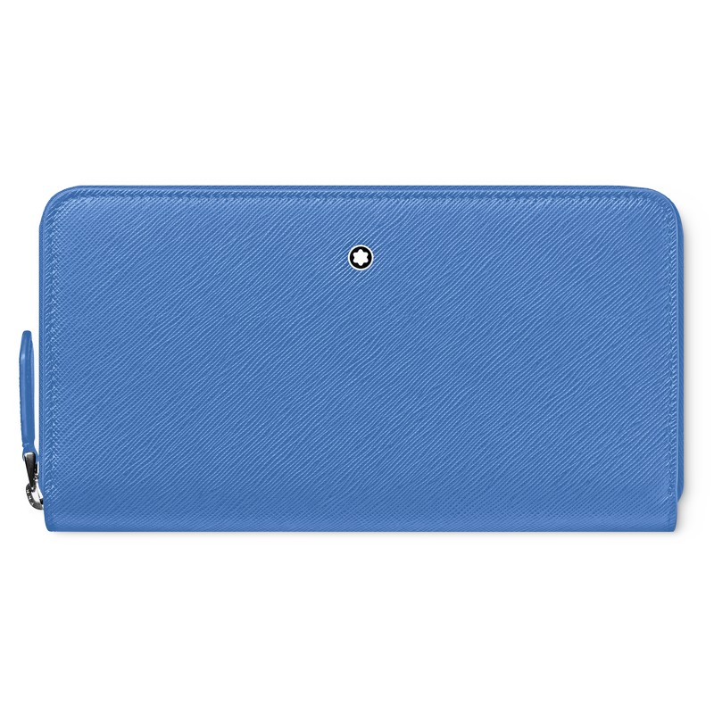 Montblanc Sartorial Brieftasche 12cc mit Reißverschluss Dusty Blue Montblanc Sartorial Brieftasche 12cc mit Reißverschluss Dusty Blue von Montblanc
