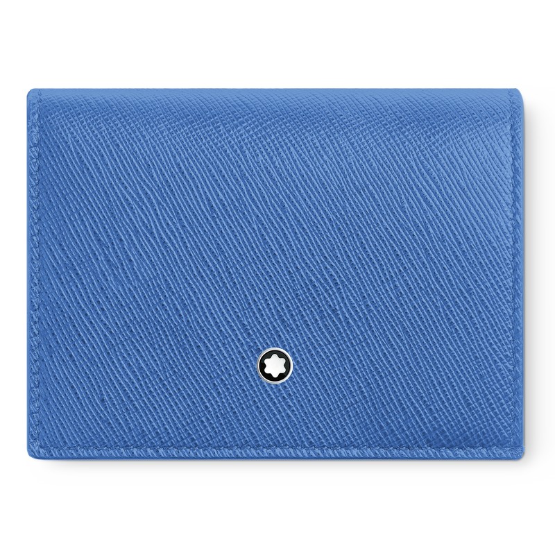 Montblanc Sartorial Brieftasche Kontinental Nano 3cc Dusty Blue Montblanc Sartorial Brieftasche Kontinental Nano 3cc Dusty Blue von Montblanc