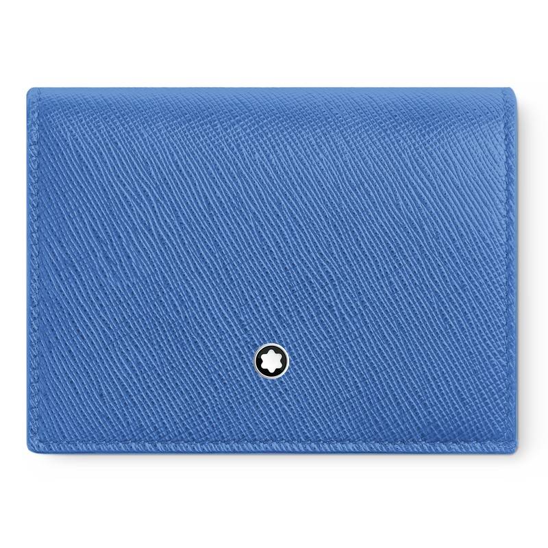 Montblanc Sartorial Brieftasche Kontinental Nano 3cc Dusty Blue von Montblanc