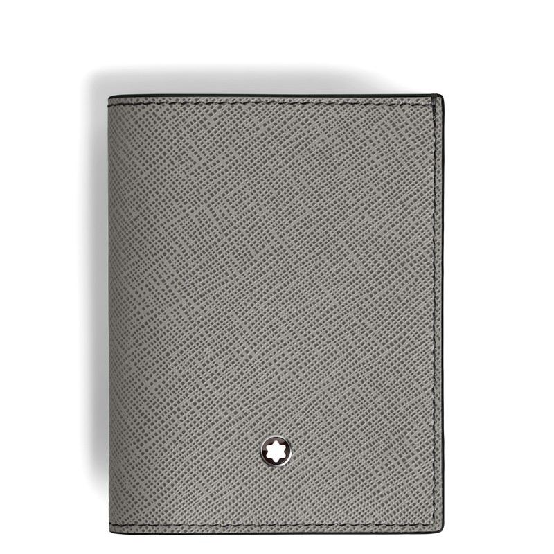 Montblanc Sartorial Brieftasche Mini 4cc Medium Grey Montblanc Sartorial Brieftasche Mini 4cc Medium Grey von Montblanc