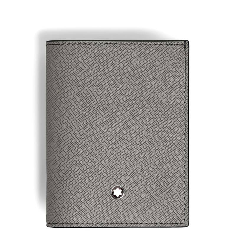 Montblanc Sartorial Brieftasche Mini 4cc Medium Grey von Montblanc