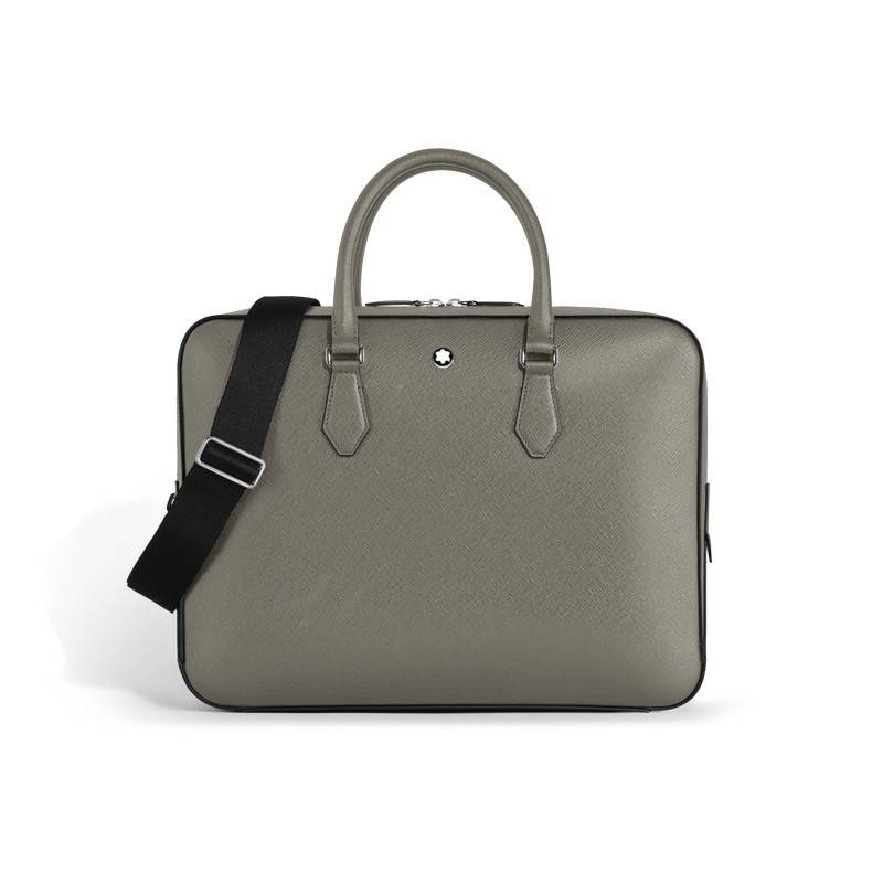 Montblanc Sartorial Dokumententasche Mittelgroß Medium Grey von Montblanc