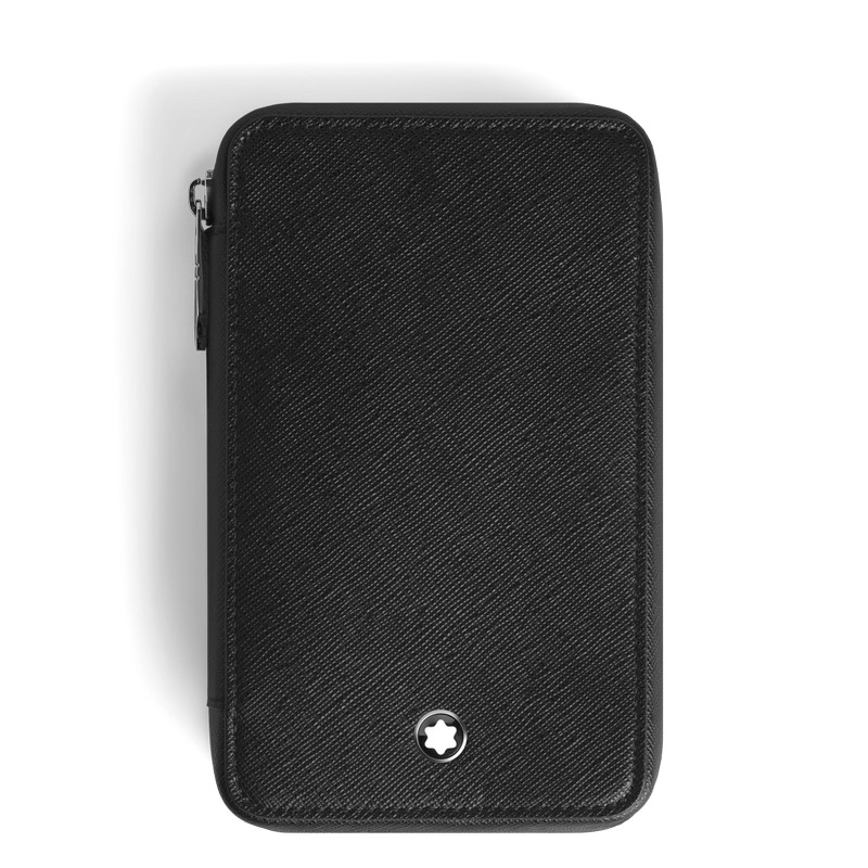 Montblanc Sartorial Etui für acht Schreibgeräte mit Reißverschluss Schwarz von Montblanc